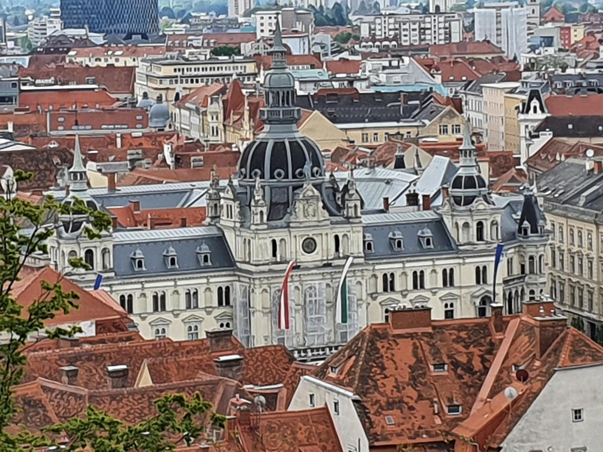 At Park, Luxurioese Mit Terrasse Und Parkplatz Im Herzen Von Apartment Graz